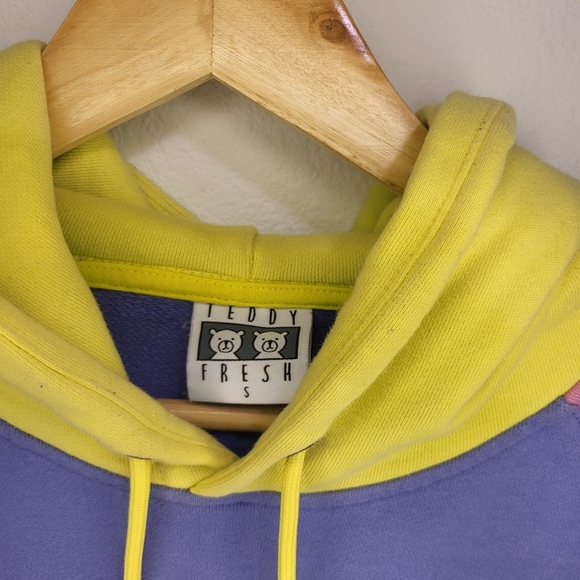 Teddy Fresh Colorful Men's Hoodie - Picture 9 of 11